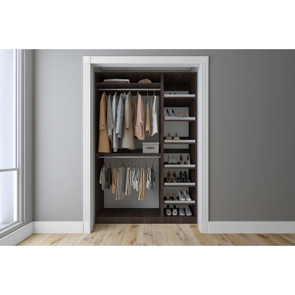 Closet & CO 36" W Custom Closet System Wayfair